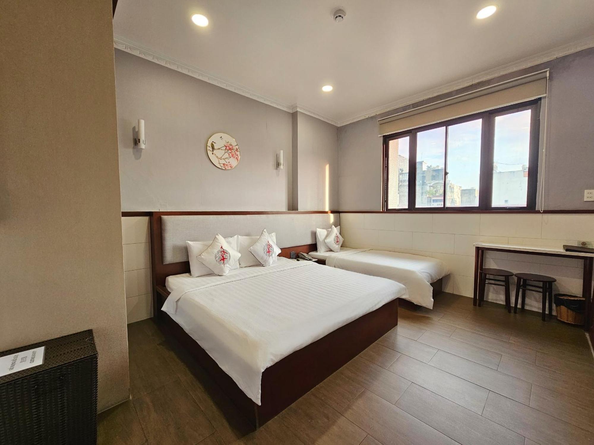 Van Hoa Hotel Ho Či Minovo Město Exteriér fotografie