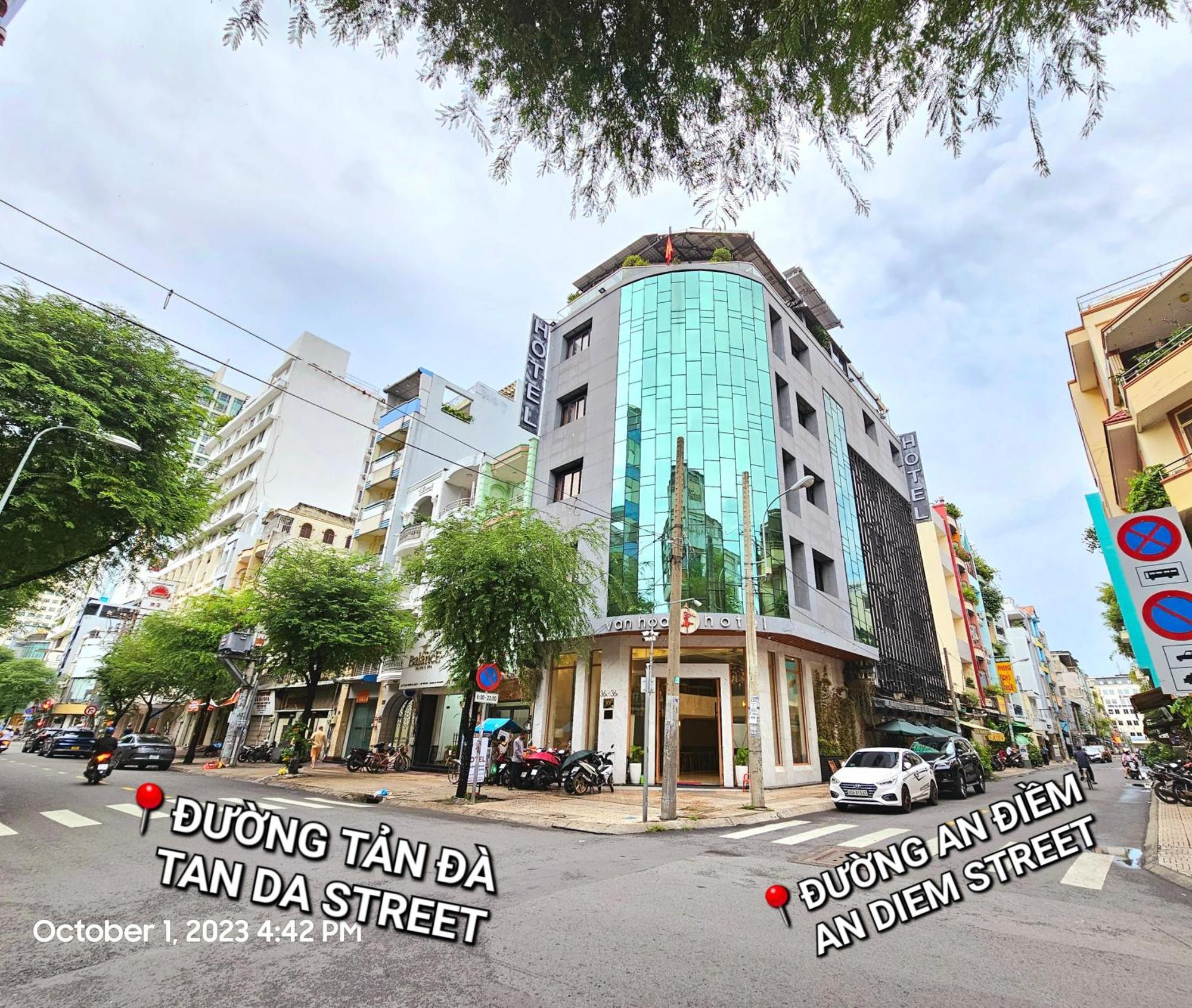 Van Hoa Hotel Ho Či Minovo Město Exteriér fotografie