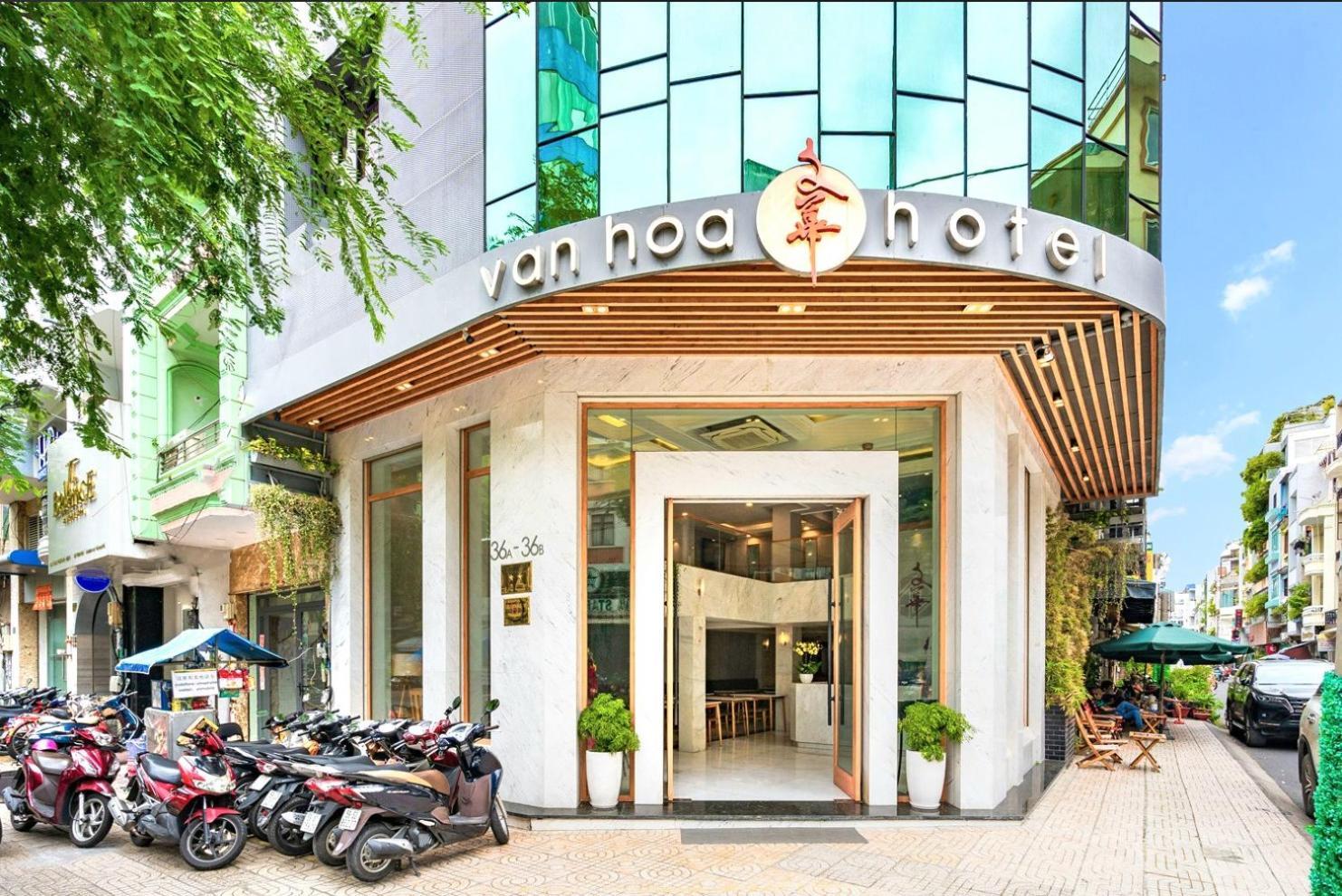 Van Hoa Hotel Ho Či Minovo Město Exteriér fotografie